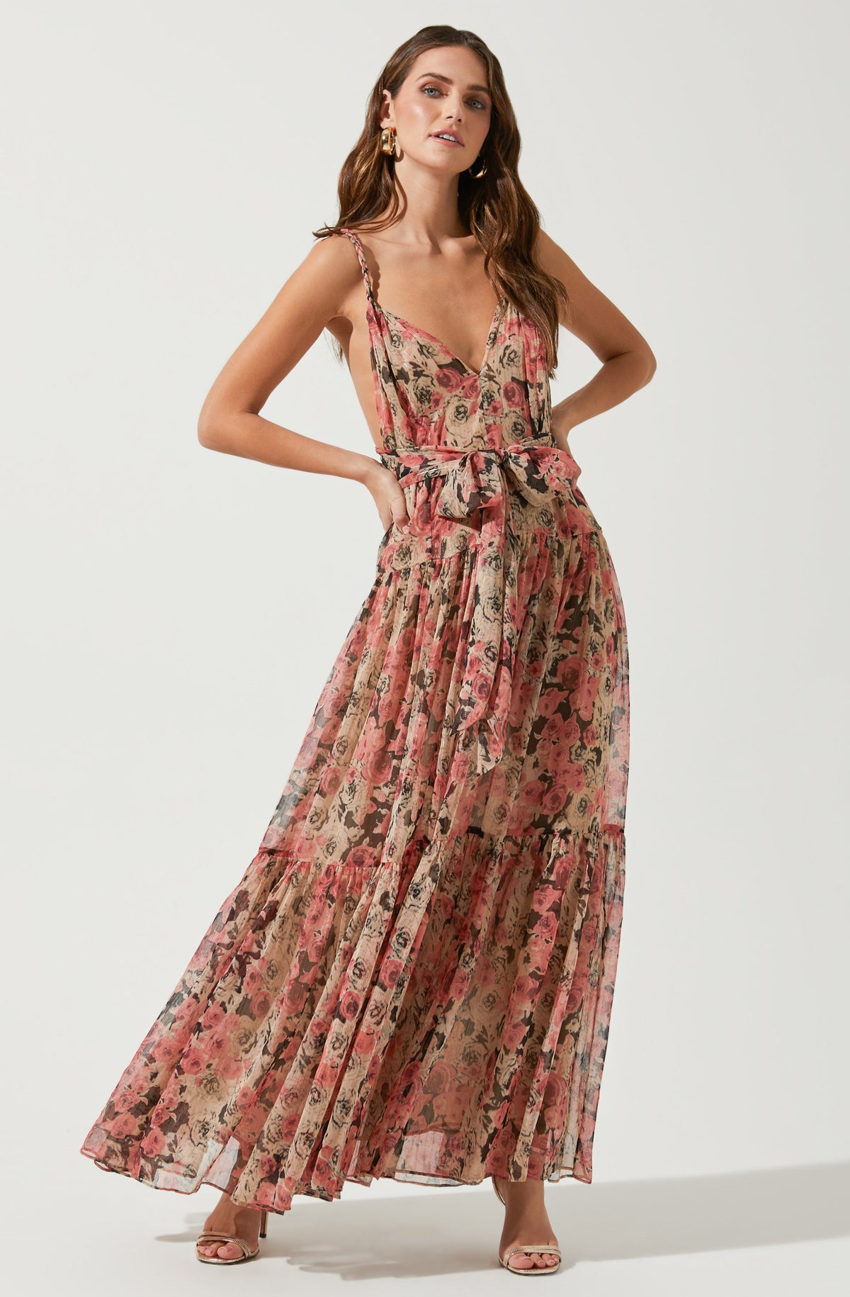 Eartha Floral Maxi Dress – ASTR The Label